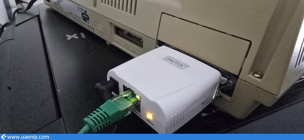Philips NMS1436 connected to the LAN